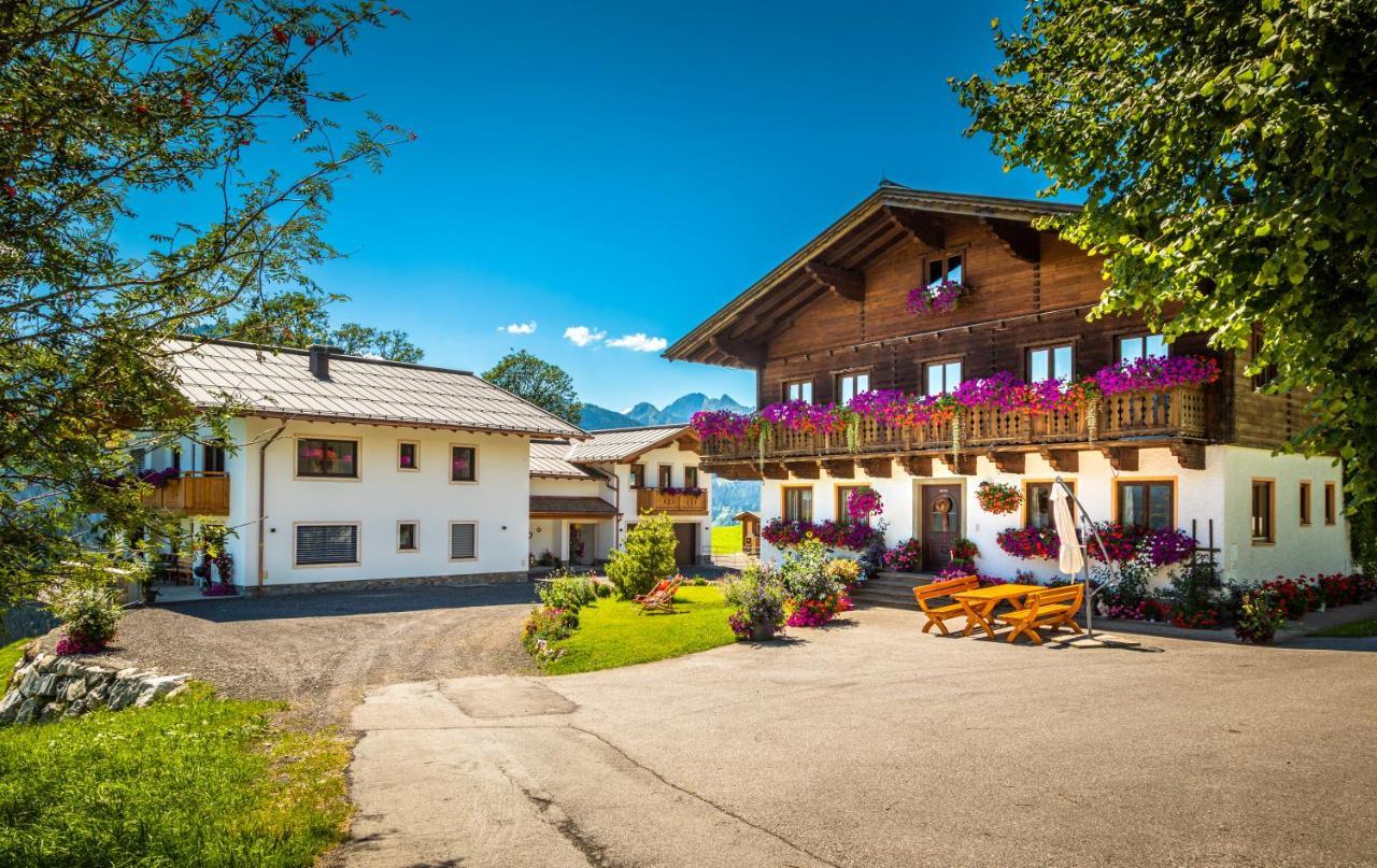 Lindbichlhof Urlaub Am Bio Bauernhof Διαμέρισμα Sankt Johann im Pongau Εξωτερικό φωτογραφία